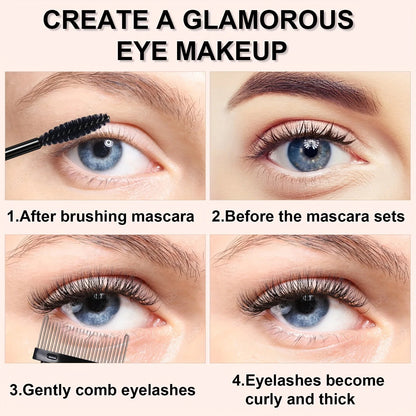 11/16PCS Eyelash Curler with 10pcs Replacement Pads Women Professional Eyelashes Curling Tweezers Clips Lasting Eye Makeup Tools RELUX.STORE