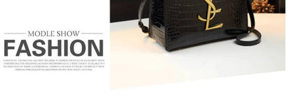 2025 New Arrival All-match Crocodile Pattern Atmospheric Middle-aged Women's Bag Large Capacity Portable Tote Bag Handbags RELUX.STORE