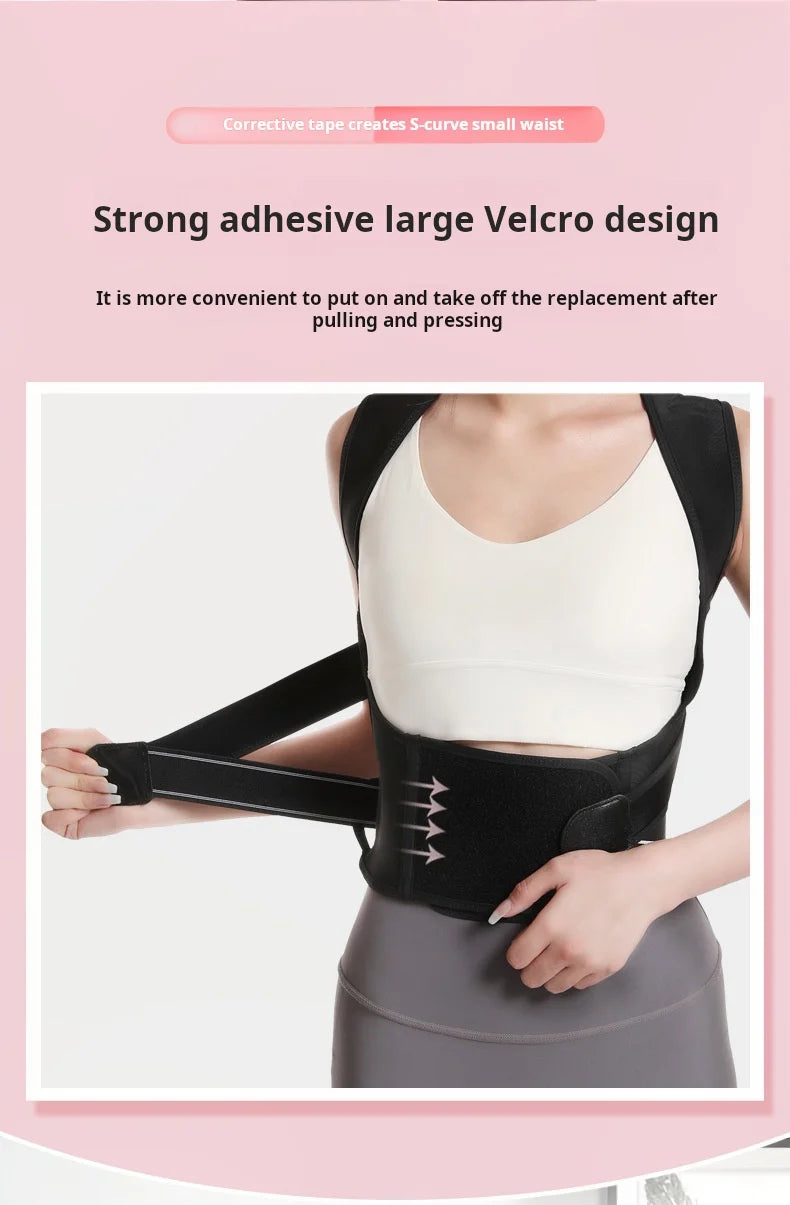 Shoulder and back posture correction with camel straps, adult body shape correction, male and female back support RELUX.STORE