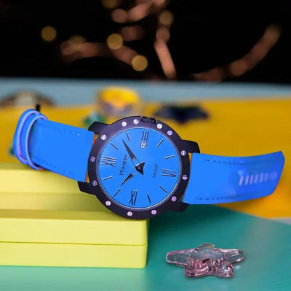 Authentic Mbappe Watches, New Fashion Luxury Brand, Sports Quartz Women's Watches, Dopamine Color Watches