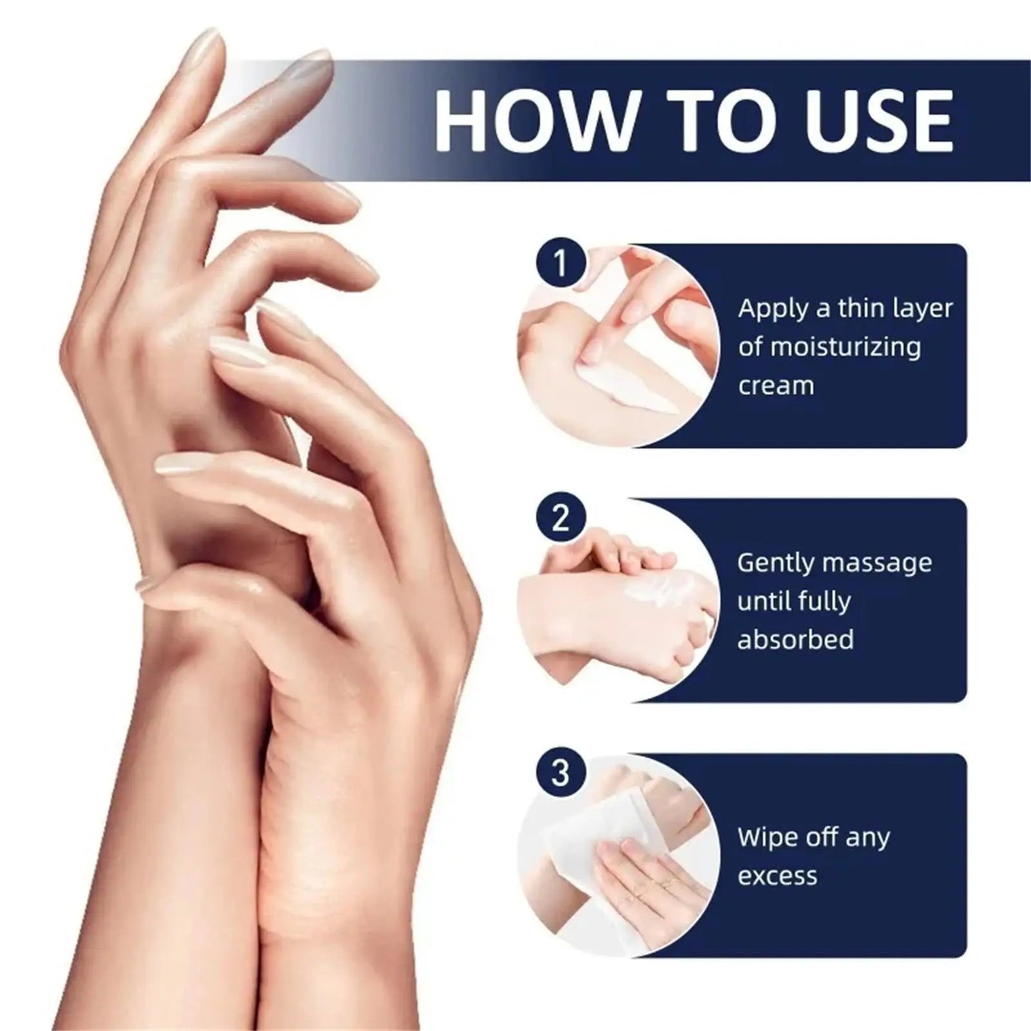 Fast Whitening Dark Knuckles Brighten Hand Cream Melanin Corrector Moisturizing Intense Stains Remover Products Skin Care RELUX.STORE