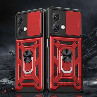 For Motorola Mote G84 G54 G34 G14 G53 G62 G42 G10 G20 G30 E22i E20 E30 E40 Case Slide Camera Shockproof Armor Protect Cover RELUX.STORE