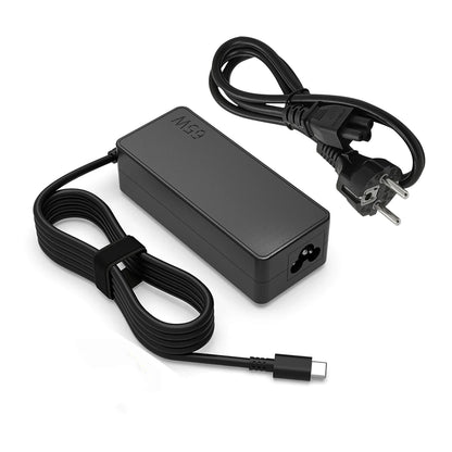 “Reletech 65W USB-C Laptop Charger – Fast Type-C Power Adapter for Lenovo ThinkPad, HP, Dell, Asus, Acer, Chromebook & Yoga | Universal Laptop Charging”