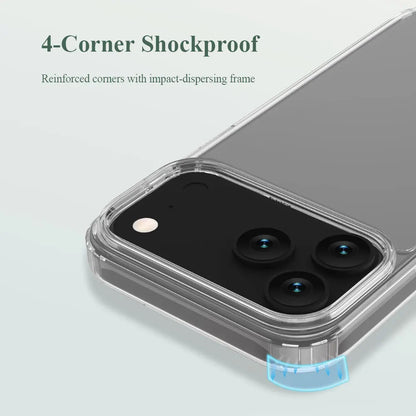 Lereach Crystal Clear Phone Case for iPhone 17 Pro Max / 17 Air / 17 Pro / 17  - Ultra-Thin Shockproof | Anti-Scratch RELUX.STORE