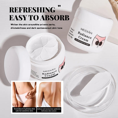 MEDIAN Radiance Cream For Body Brightening Elbows Knees Underarms Dark Spot Corrector Vitamin C Moisturizing Korean Skincare RELUX.STORE