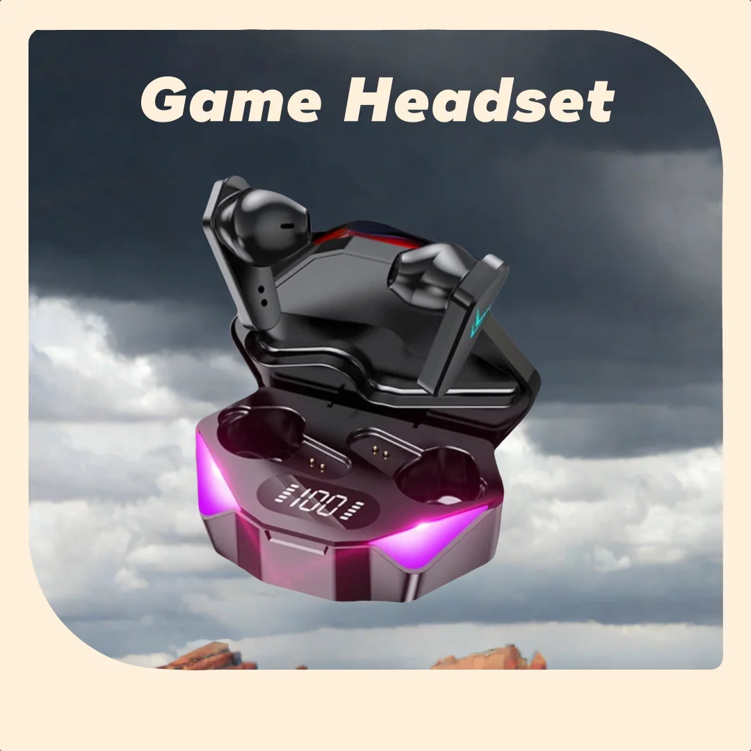 NEW Earphones Bluetooth Wireless Gamer Headphones Low Latency Earbuds Gamer Headset Gamer With Mic Handfree In Ear Earphones RELUX.STORE