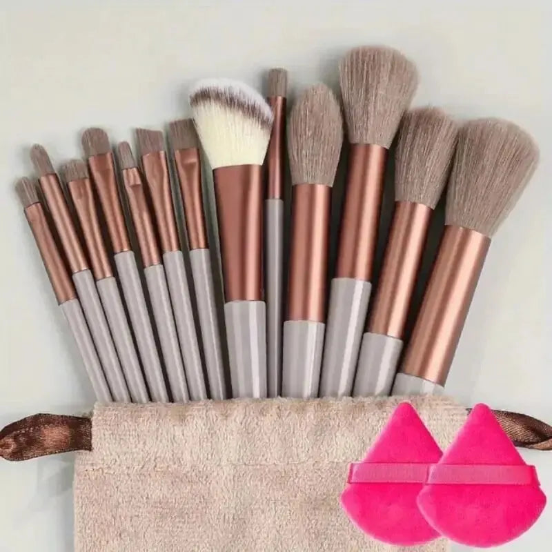 Makeup Brush Set Soft Fluffy Professiona Cosmetic Foundation Powder Eyeshadow Kabuki Blending Make Up Brush Beauty Tool Makeup RELUX.STORE