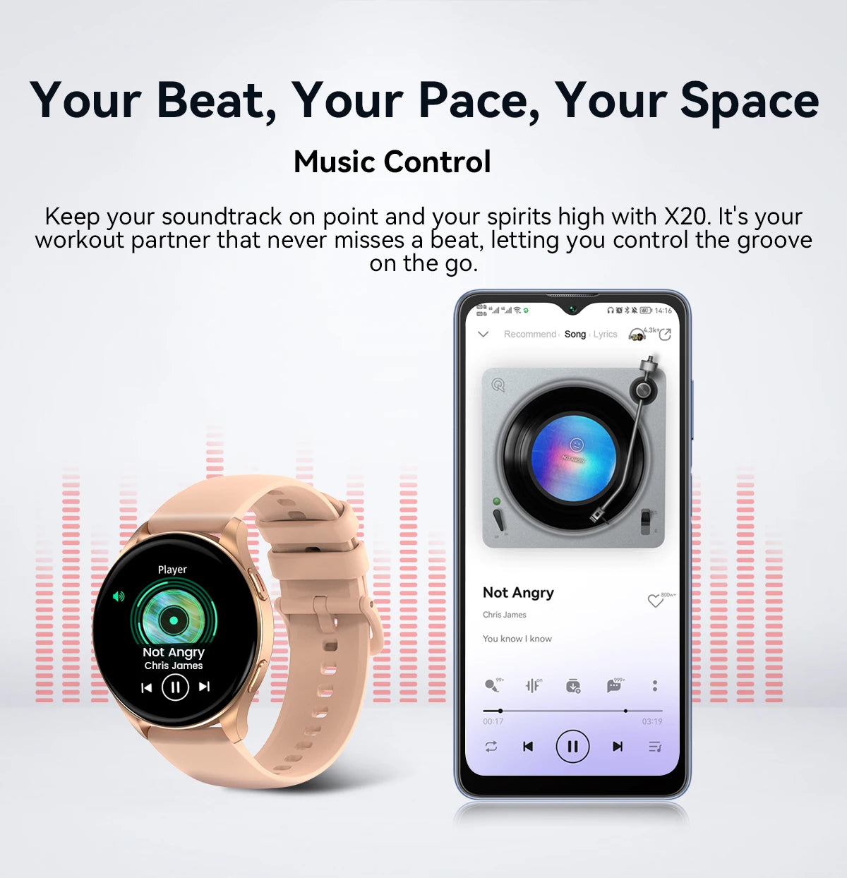 Blackview 2024 New Smartwatch X20 Watch AMOLED Display Hi-Fi Bluetooth Phone Calls Health and Fitness Tracking  for ISO Android
