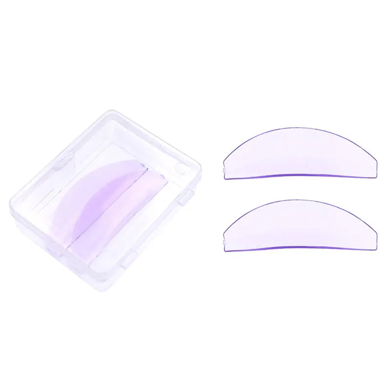 1 Pair Silicone Lash Perm Pads Softening Lifting Lashes Rods Shield Self-adhesive 3D Eyelash Curler Accessories Makeup Tools RELUX.STORE