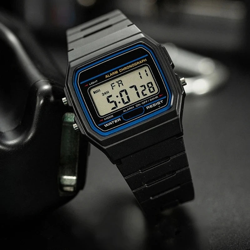 Top Brand Simple Square LED Wristwatch Fashion Sports Men's Digital Watches Causal Silicone Mens Electronic Clock Gifts for Men