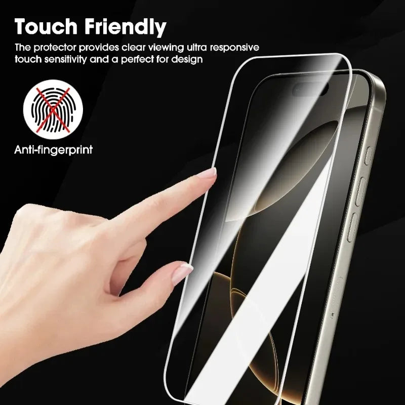 1-5Pcs HD Clear Screen Protectors For iPhone 17 Air Pro Max 9H Hardness Tempered Glass Protective Films For iPhone17 17Air 17Pro RELUX.STORE
