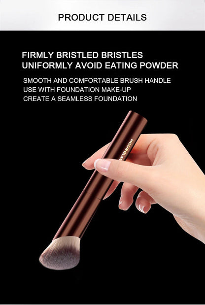 Hourglass Makeup Brush- No.21 Ambient Soft Glow Foundation Brush Soft Fiber Hair Fashion Design Single Face Brush RELUX.STORE