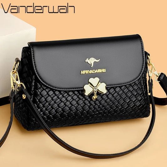 Luxury Handbags Women Bags Designer Crossbody Bags for Women 2025 High Quality Soft Knitting Leather bags Shoulder Bag Sac New RELUX.STORE