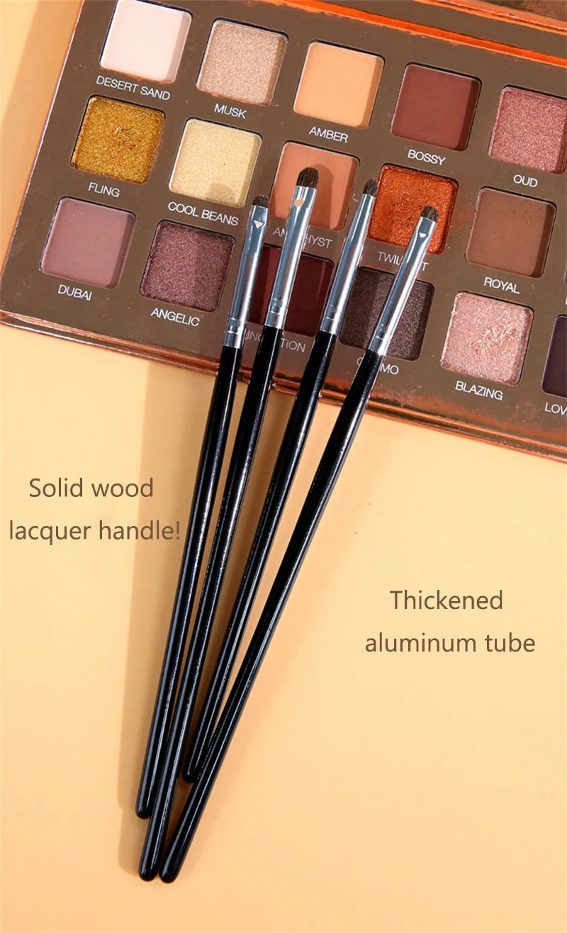 Small Angle Precise Detail Eyeshadow Brush Soft Horse Hair Eyelid Highlighter Lying Silkworm Makeup Brushes Eyes Make Up Tools RELUX.STORE