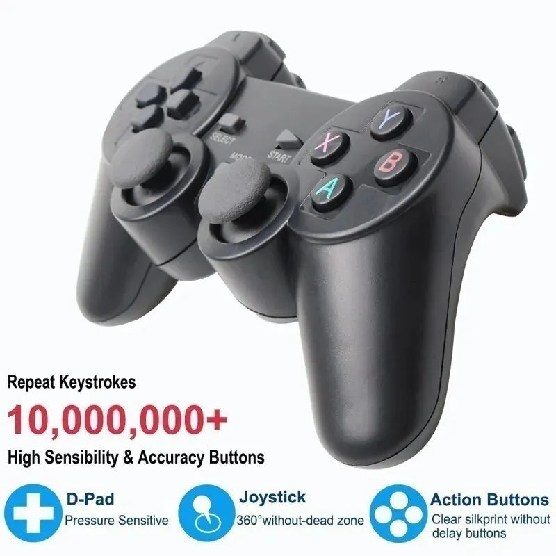 2.4G Wireless Gamepad - 1 or 2 Pack for PC/Android TV Box/Nintendo Switch, USB Joystick with Ergonomic Design