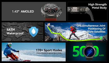 Xiaomi T-Rex 3 For Amazfit New Military gps smartwatc Built-in Compass Altimeter 10ATM Waterproof Sports Smartwatch Men Women