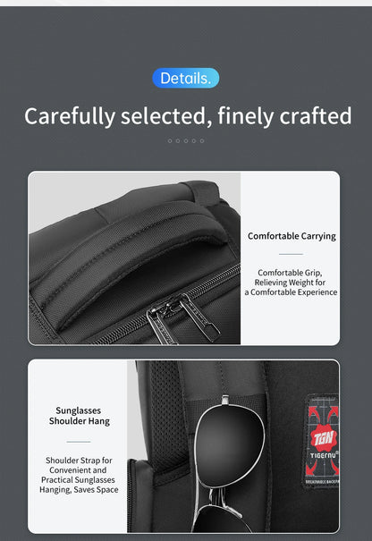 Tigernu Men Backpack 14 15.6 17.3inch Laptop Backpack Bags For Men Anti Theft Bags School Backpack Male Travel Backpack Knapsack