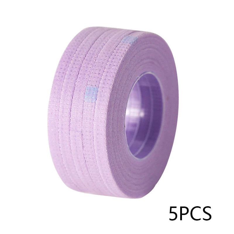 1/3/5 Rolls Eyelashes Extension Tape PE Adhesive Tools Under Eye Pads For Micropore Lashes Grafting Supplies Lash Lifting Tapes RELUX.STORE