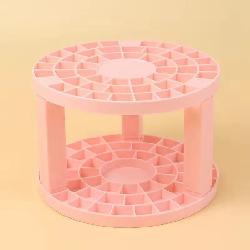 Makeup Brush Storage Rack Desktop Cosmetics Storage Rack Lipstick Makeup Brush Storage Dressing Table Sorting Storage Box RELUX.STORE