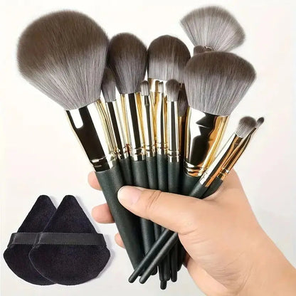 Makeup Brush Set Soft Fluffy Professiona Cosmetic Foundation Powder Eyeshadow Kabuki Blending Make Up Brush Beauty Tool Makeup RELUX.STORE
