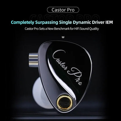 KZ Castor PRO in Ear Earphone HiFi Bass Dynamic Earbuds High-end Tunable Headphone Harman Target with Improved Bass Headsets RELUX.STORE