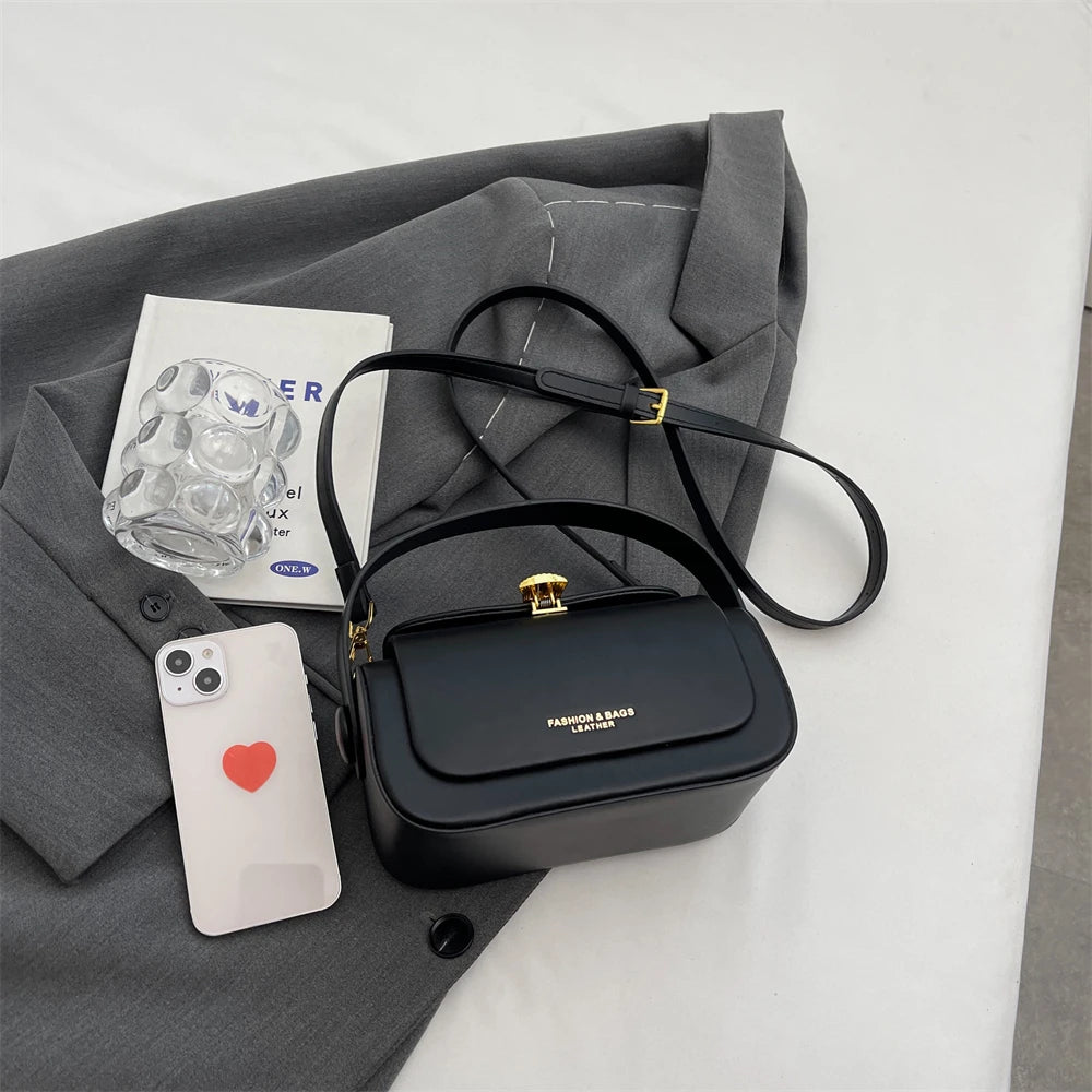 Simple Fashion Mini Square Women Crossbody Bags 2024 Luxury Designer Purses And Handbags Box Shape Pure Color Shoulder Satchels RELUX.STORE