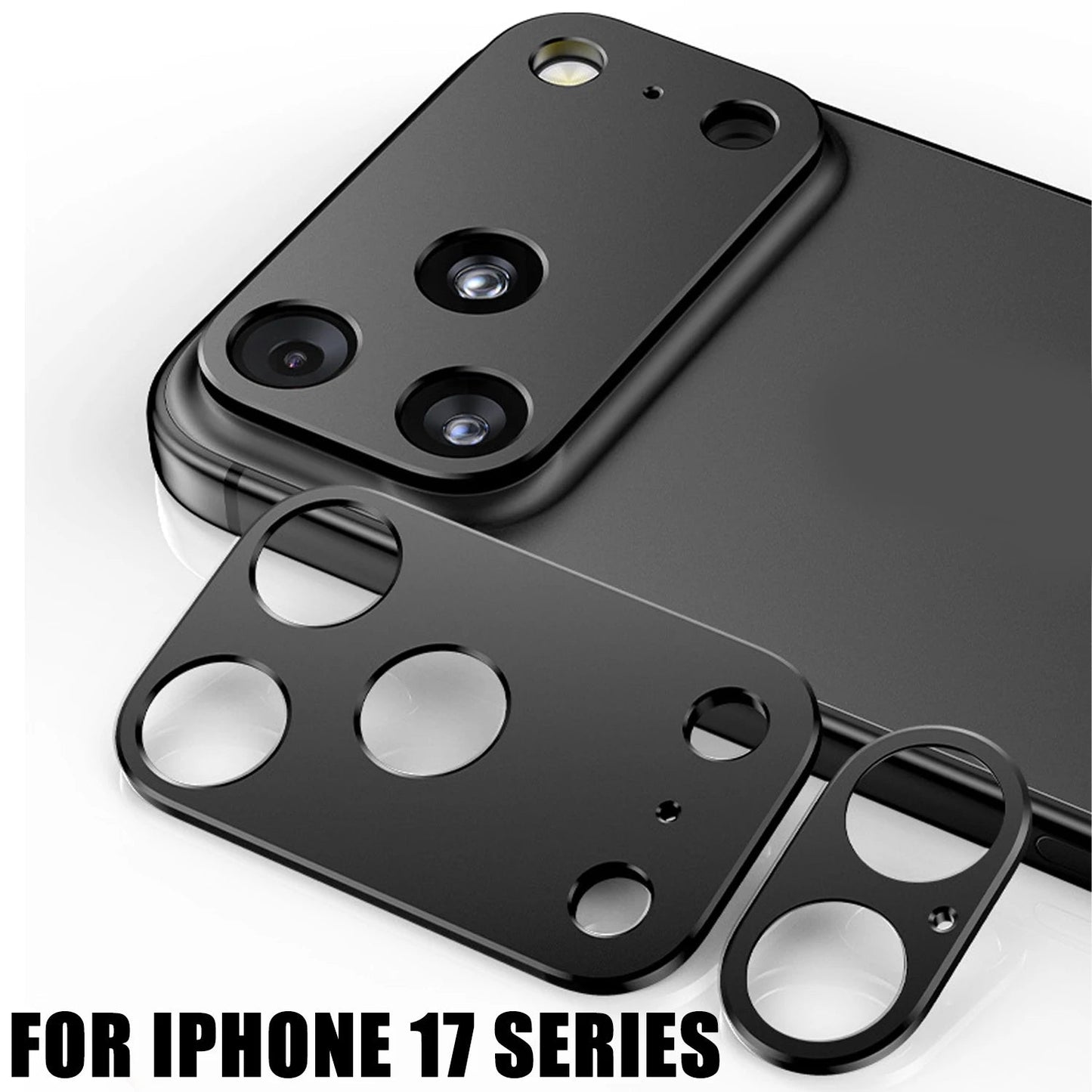 Metal Aluminum Alloy Camera Lens Cover for IPhone 17/17 Pro/17 Air/17 ProMax Hardness Anti-scratch Shockproof Camera Stickers RELUX.STORE