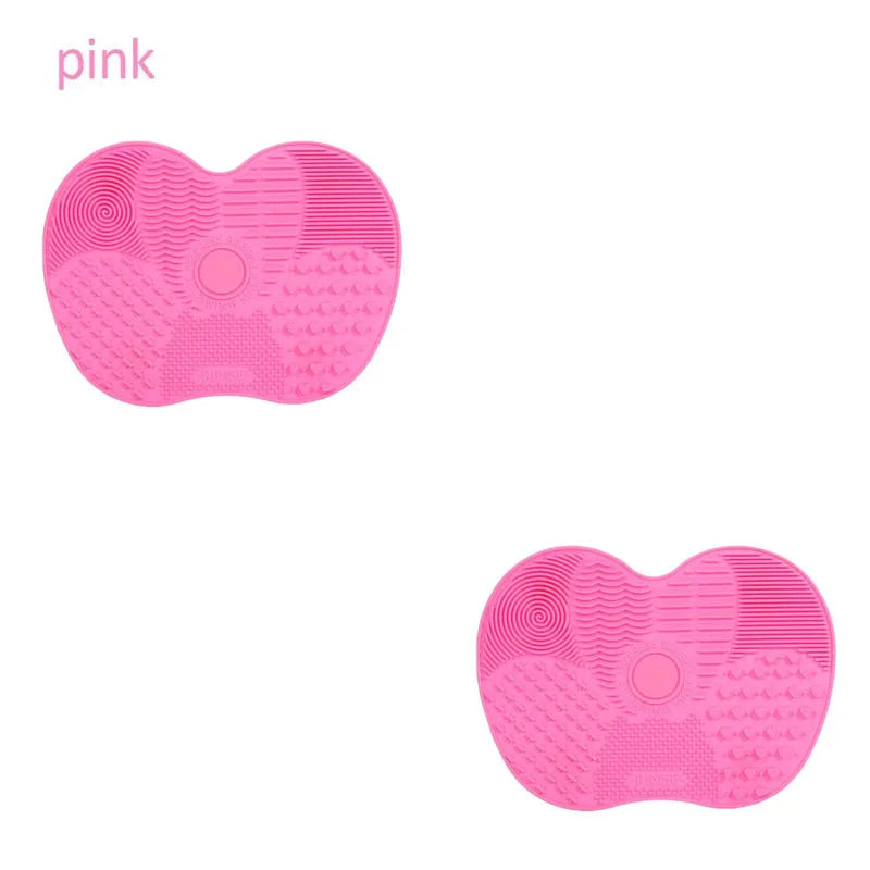 Silicone Brush Cleaner Cosmetic Make Up Washing Brush Gel Cleaning Mat Foundation Makeup Brush Cleaner Pad Scrubbe Board RELUX.STORE
