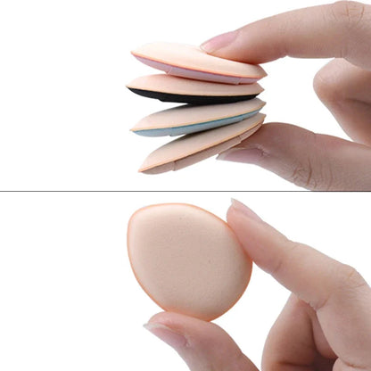 5/10Pcs Mini Finger Puff Foundation Small Air Cushion Powder Sponge Face Concealer BB Cream Cosmetic Applicator Makeup Tools RELUX.STORE