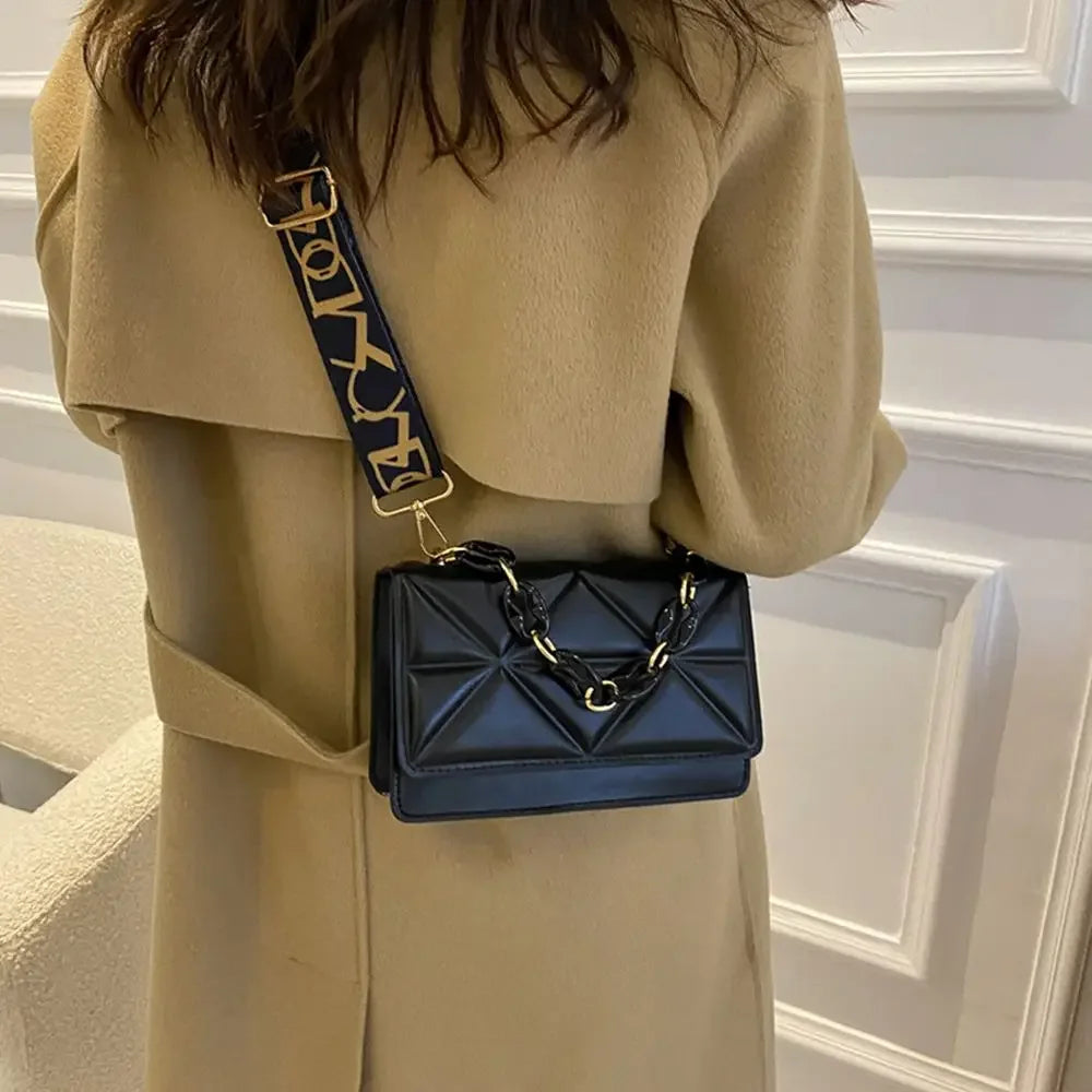 Fashion Women Shoulder Bag Handbags PU Leather Flap Bag Female Large Capacity Casual Crossobdy Clutch RELUX.STORE
