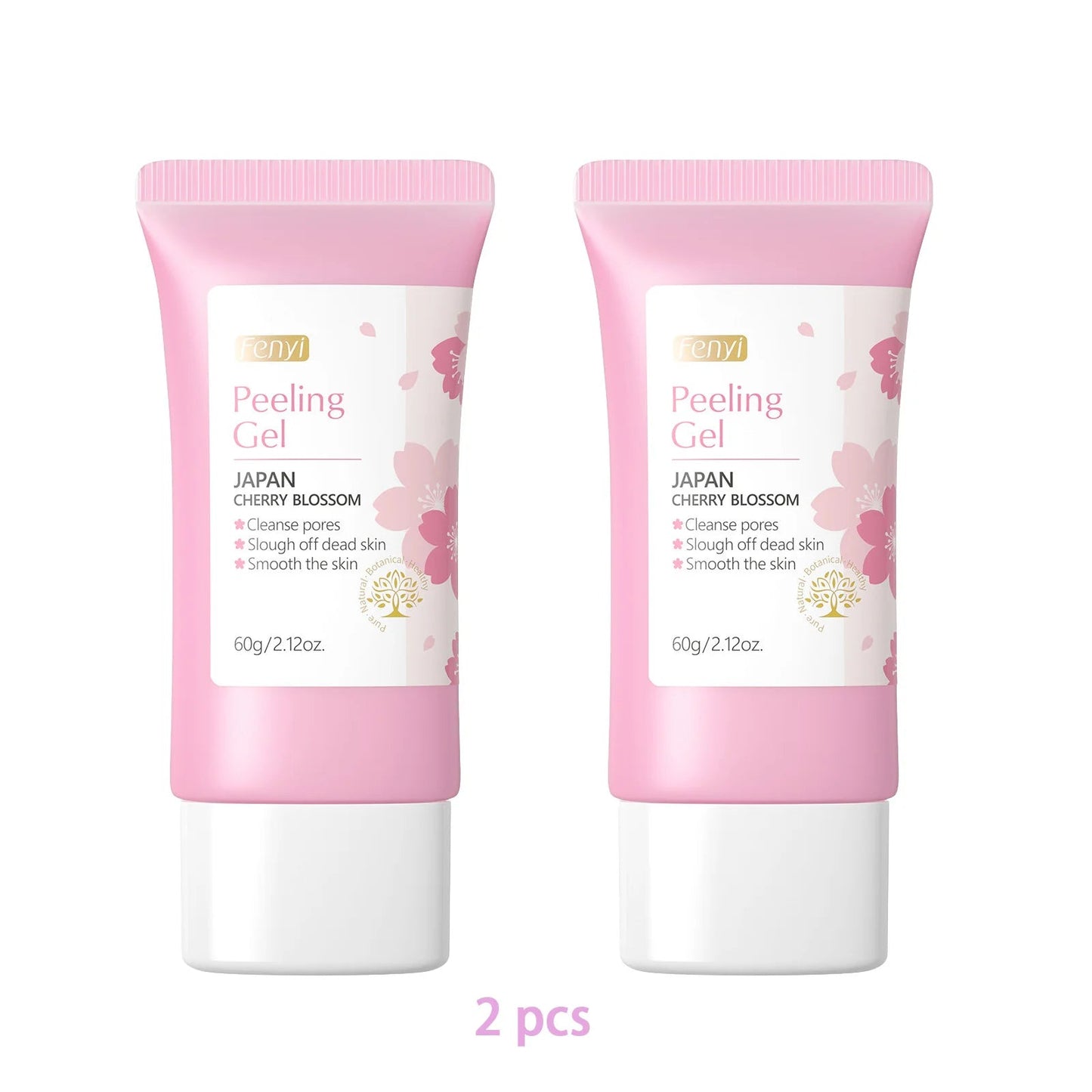 Sakura Face Deep Cleaning Exfoliating Gel Skin Care Whitening Moisturizer Repair Facial Scrub Skin Care 60g RELUX.STORE