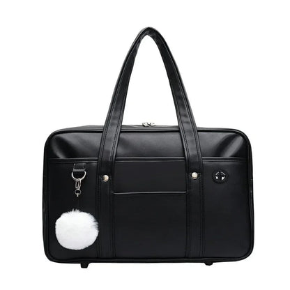 Japanese Casual PU Shoulder Bag Junior High School Students School Bag Handbag Anime Uniform Bag Tote Bags for Women Bolsos RELUX.STORE