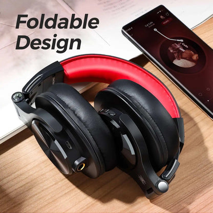 Oneodio Fusion A70 Wireless Bluetooth Headphones Bluetooth 5.2 Headphones Hi-Res Audio Over Ear 72H Playtime Professional Stud RELUX.STORE
