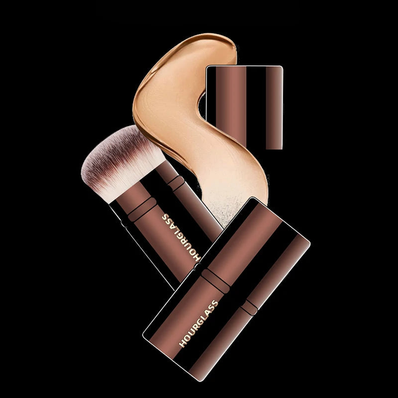 Hourglass Makeup Brush- No.22 Retractable Blush Brush Soft and Skin-friendly Fiber Hair Fashion Design Single Face Brush RELUX.STORE