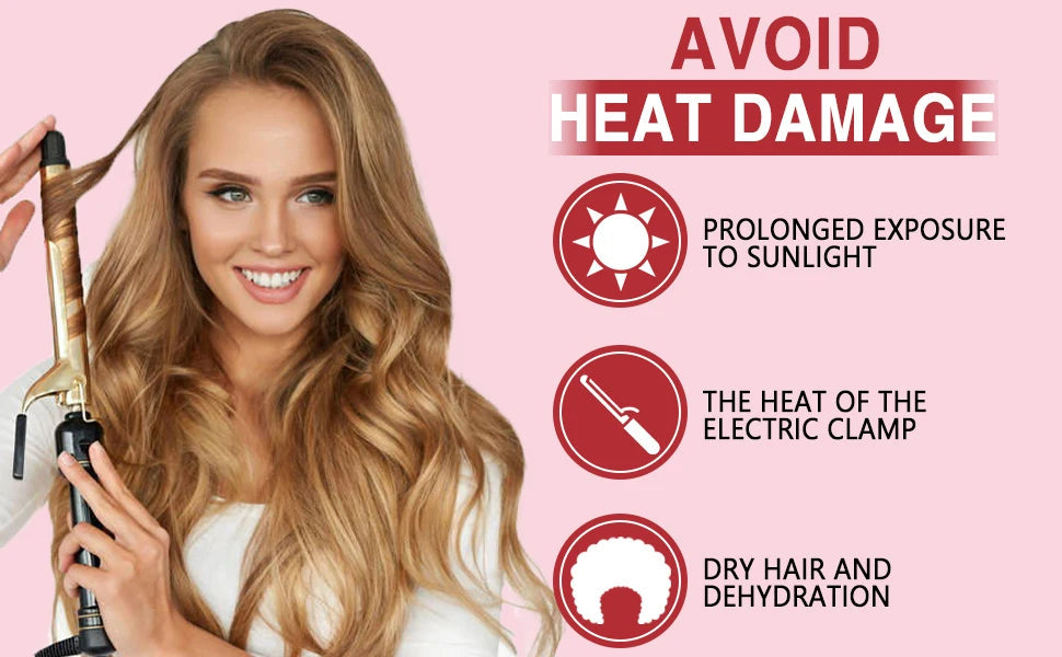 Thermal Protection Spray for Hair Heat Protector Serum Protect Hair From UV Damaged Moisturizing Hair-care Conditioner for Women RELUX.STORE