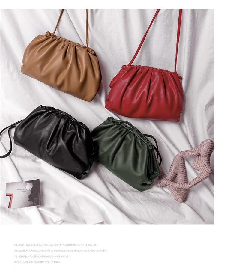 Luxury Soft Pu Leather Women Shoulder Bag High Quality Small Crossbody Bags for Women Fashion Female New Handbags Messenger Bags RELUX.STORE