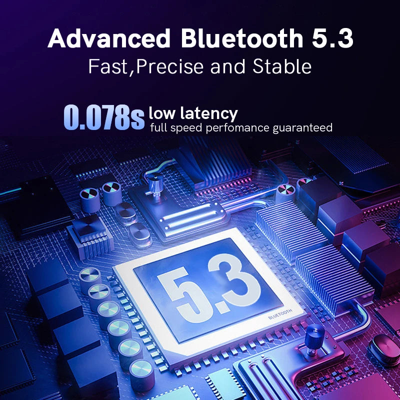 QCY H2 H2 Pro Wireless Headphones Bluetooth 5.3 BASS Mode Hifi Stereo Headset Over the Ear Gaming Earphones Dual Device Connect