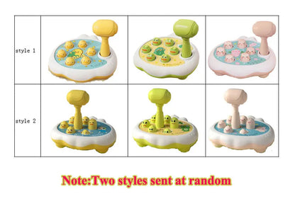 Duck/Frog/Pig Baby Toy Montessori Learning Game Educational Puzzle Gift for 12 24 Months Toddler Boy/Girl with Hammer RELUX.STORE