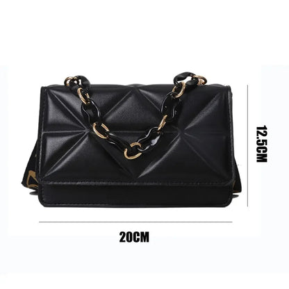 Fashion Women Shoulder Bag Handbags PU Leather Flap Bag Female Large Capacity Casual Crossobdy Clutch RELUX.STORE