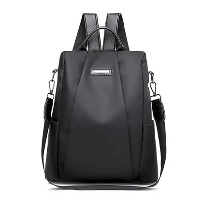 New women's casual multifunctional backpack solid color women's backpack fashionable detachable portable shoulder strap RELUX.STORE