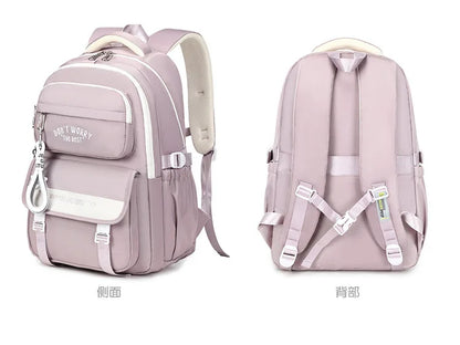 Fashion Girls School Backpack School Bags Teenage laptop Backpack Casual Travel backpack Book Bag Children schoolbag Waterproof