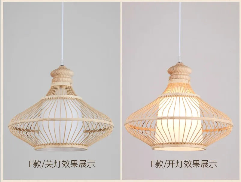 Nordic Chandelier Pendant Lights Lustre Bamboo Luxury Chandelier Pendant Lights Home Decoration Indoor Lighting Las Luces LLPL