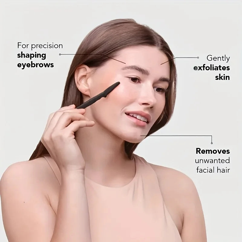 3/5/6/12/24Pcs Multifunction Eyebrow Razor Kit - Precise Trimming, Shaping,Facial Hair Removal Tool with Easy Grip Handle RELUX.STORE