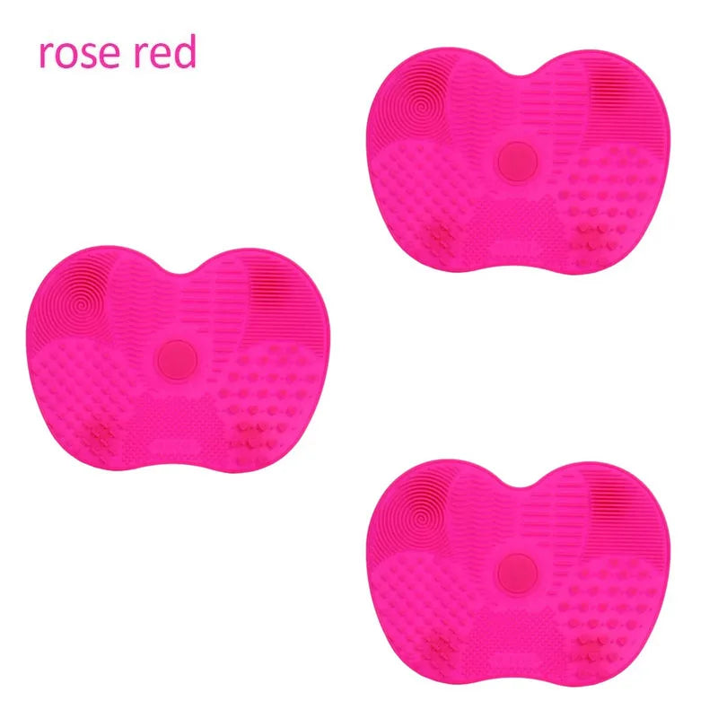 Silicone Brush Cleaner Cosmetic Make Up Washing Brush Gel Cleaning Mat Foundation Makeup Brush Cleaner Pad Scrubbe Board RELUX.STORE