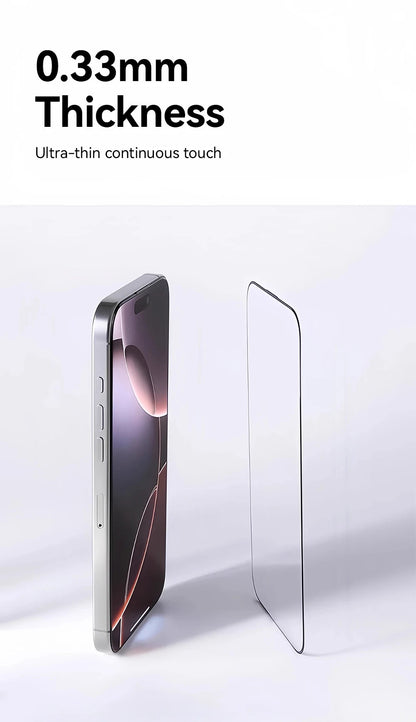 Joyroom 1/2/3pcs For iPhone 17 Pro Max HD Glass Screen Protector For iPhone 17/17Pro/17Air Full Screen Tempered Glass Protection RELUX.STORE
