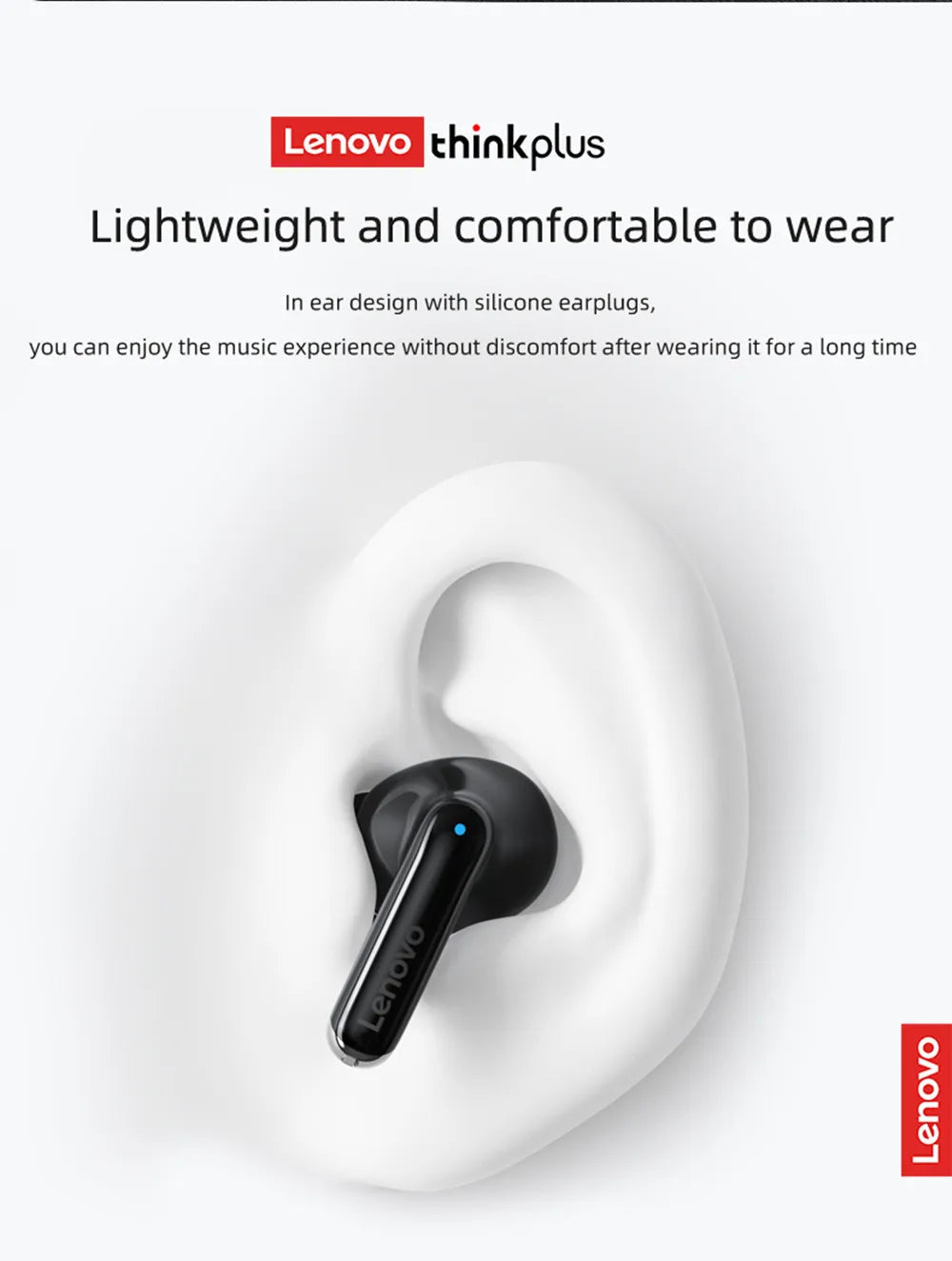 Original Lenovo XT88 TWS Wireless Earphones Bluetooth 5.3 Dual MIC Stereo Noise Reduction Bass HIFI Touch Control Earbuds RELUX.STORE