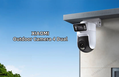 Xiaomi Outdoor Camera 4 Dual-Lens 3K  360° PTZ Auto Tracking AI Human Detection IP66 Color Night Vision｜Remote Monitoring ﻿