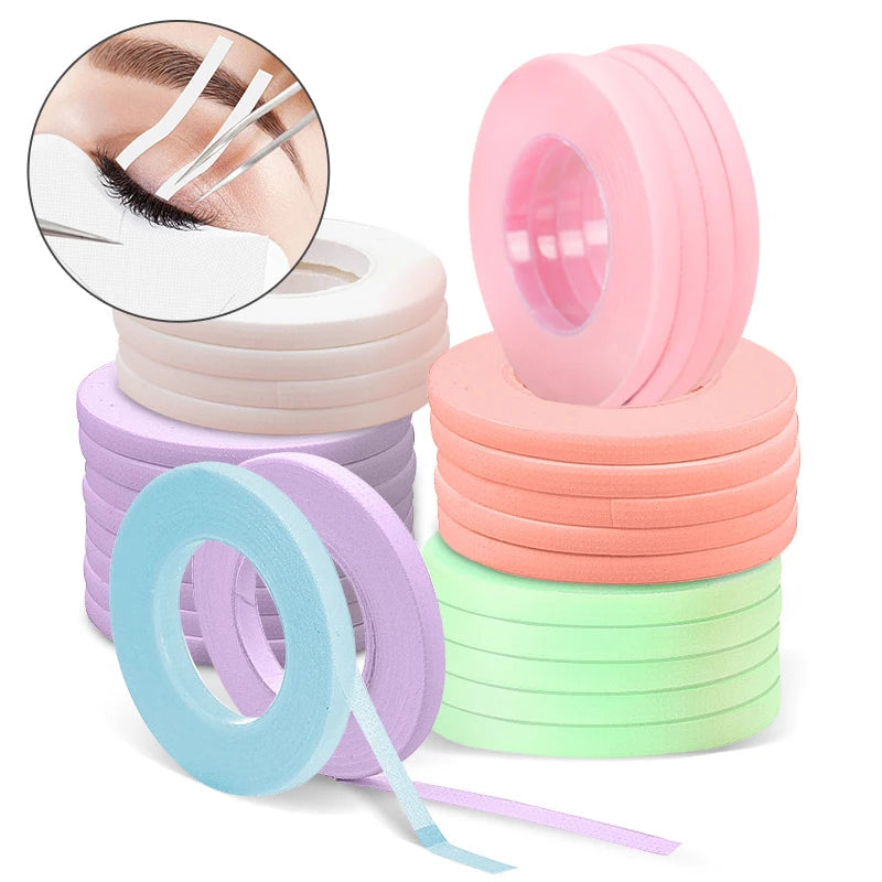 5/10pcs Micropore Tape for Eyelashes Lashes Extension Supplies Accessories Eyelash Tapes for Under Eyes Eyelash Extensions Tape RELUX.STORE