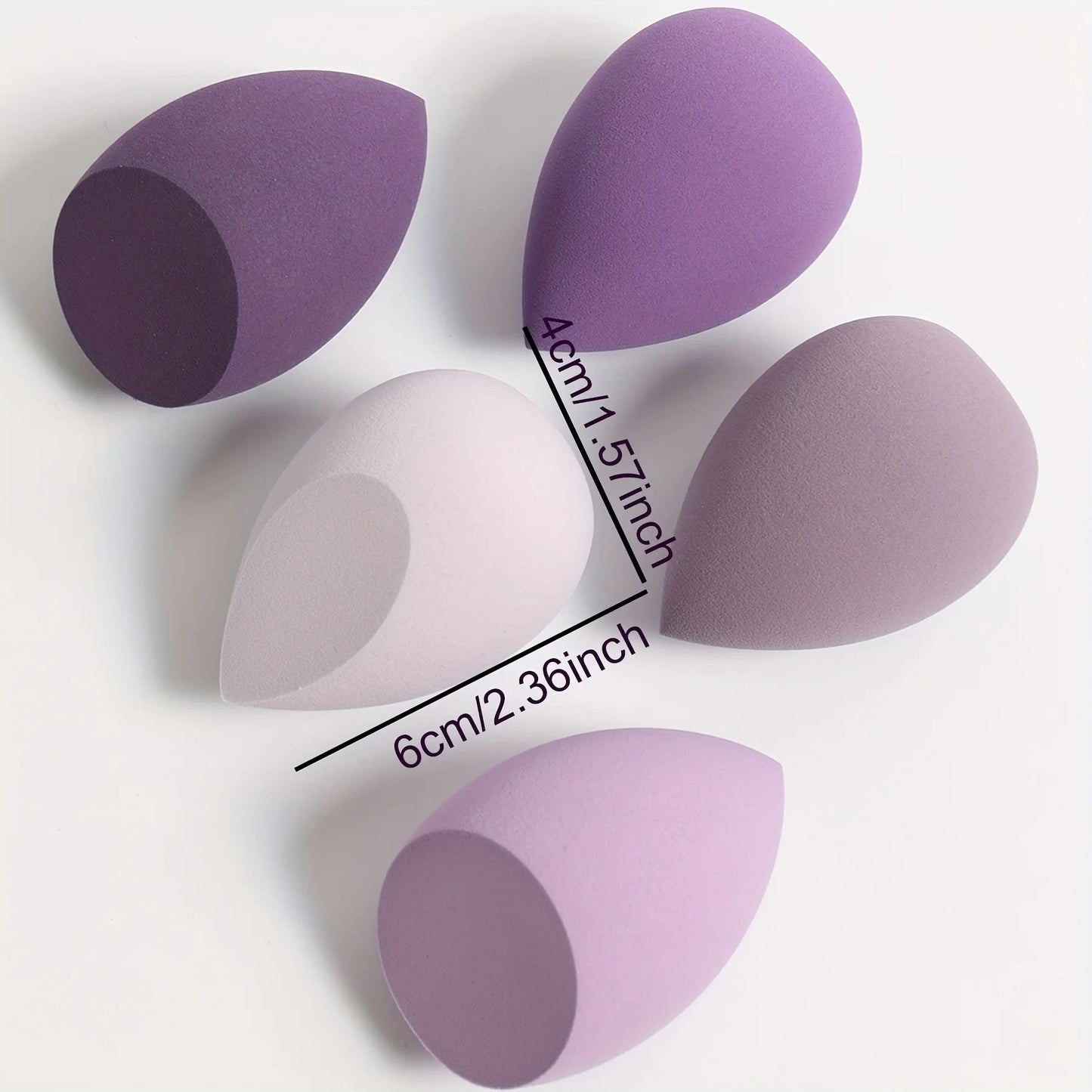 7piece/18piece makeup sponge set, suitable for liquid BB cream powder application, makeup egg dry wet dual-use powder puff RELUX.STORE