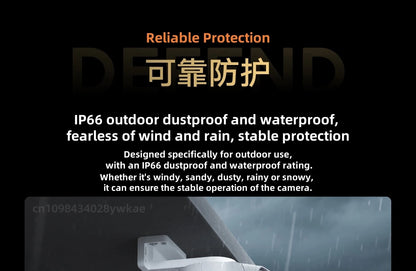 Xiaomi Outdoor Camera 4 Dual-Lens 3K  360° PTZ Auto Tracking AI Human Detection IP66 Color Night Vision｜Remote Monitoring ﻿